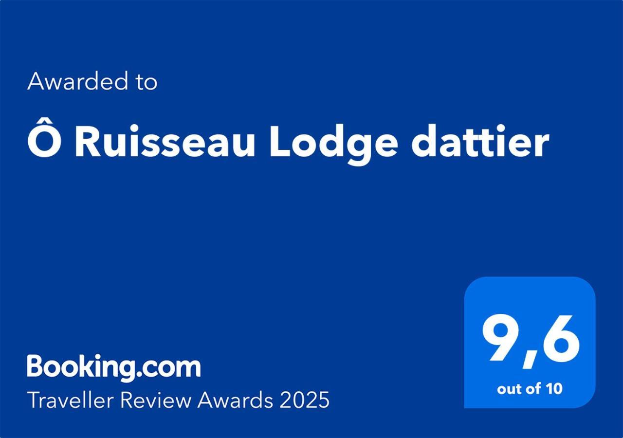 O Ruisseau Lodges - Lodge Dattier แซ็งต์หลุยส์ ภายนอก รูปภาพ
